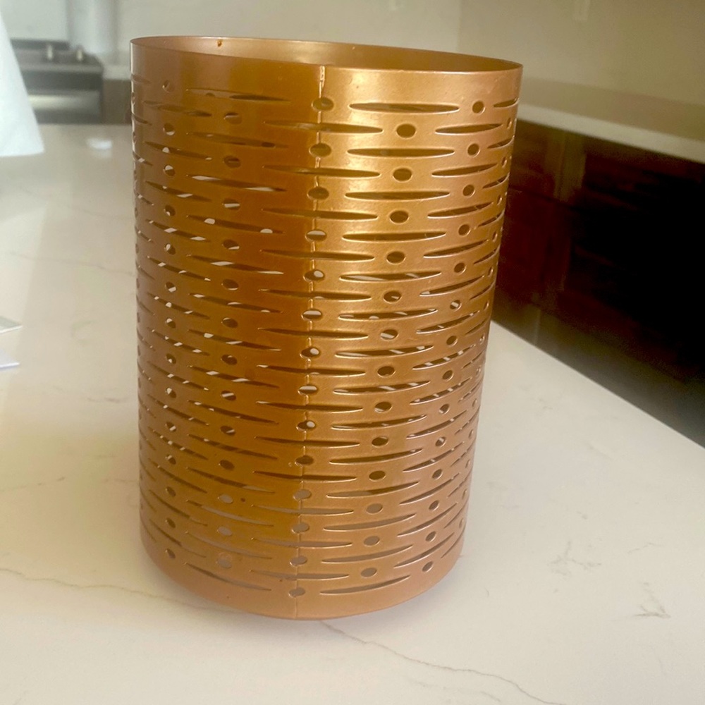 Gold canyon candle cover bronze